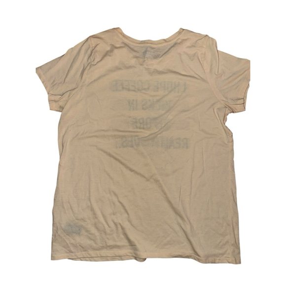 Torrid Everyday Tee Signature Jersey Coffee Reality Beige Womens Plus Size 1X - Picture 5 of 6